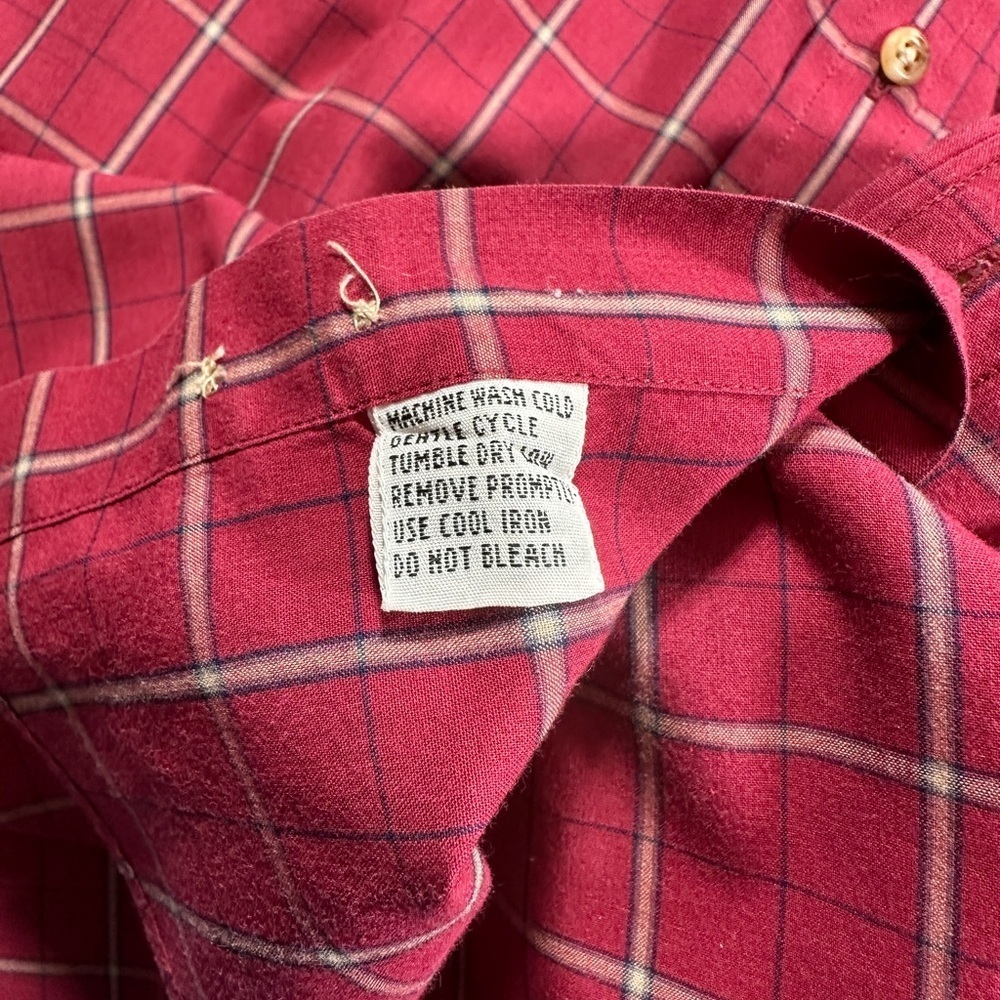 Men’s Vintage Karl Karesh Brand Shirt Size XL - Picture 7 of 9
